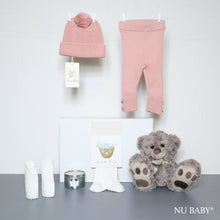Load image into Gallery viewer, Baby Girl Rose Knit Hamper