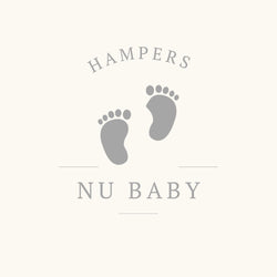 Nu Baby logo. This company sells Luxury baby gifts and hampers.