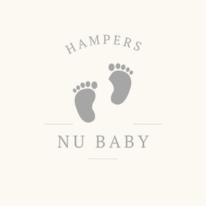 Nu Baby logo. This company sells Luxury baby gifts and hampers.