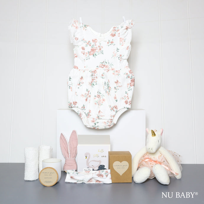 Baby Girl Primrose Bubble Hamper - Baby Gift Sets