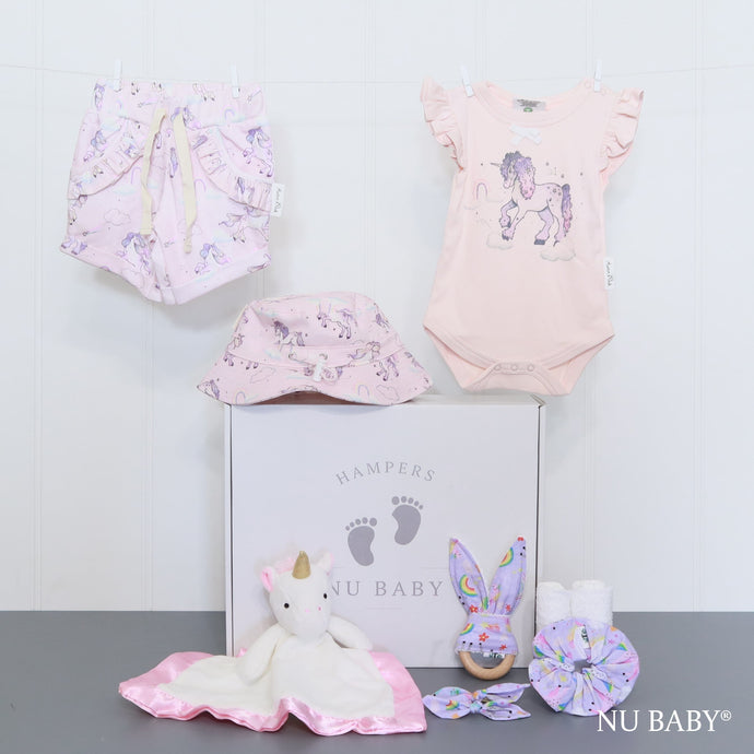 Baby Girl unicorn Hamper - Baby Gift Sets