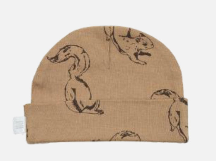 Squirrel Organic Cotton Hat - BaBu hat